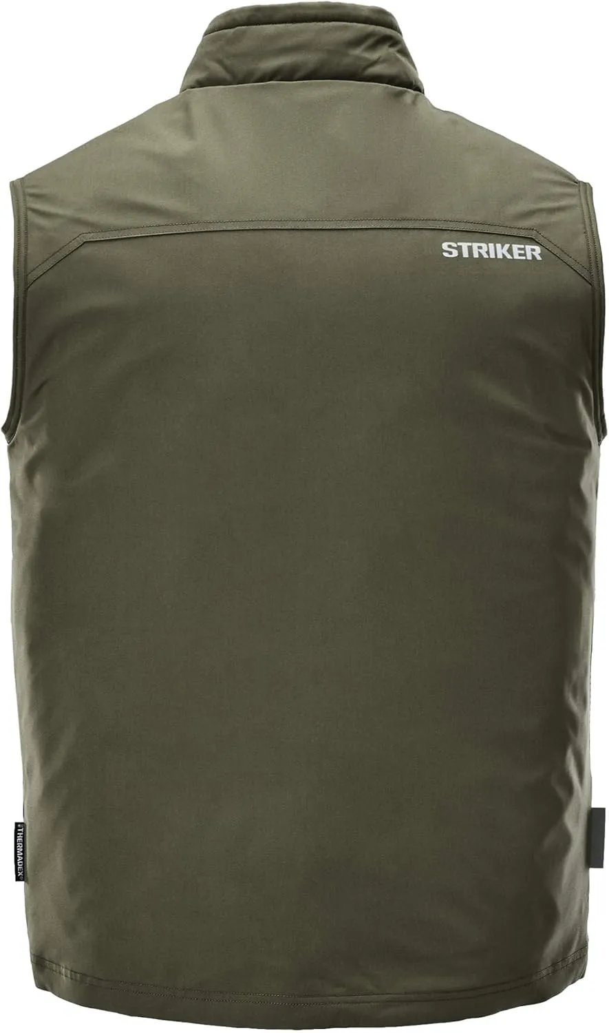 Striker Men’s Shield Float Insulated, Water-Resistant Fishing Vest with Sureflote Flotation Technology