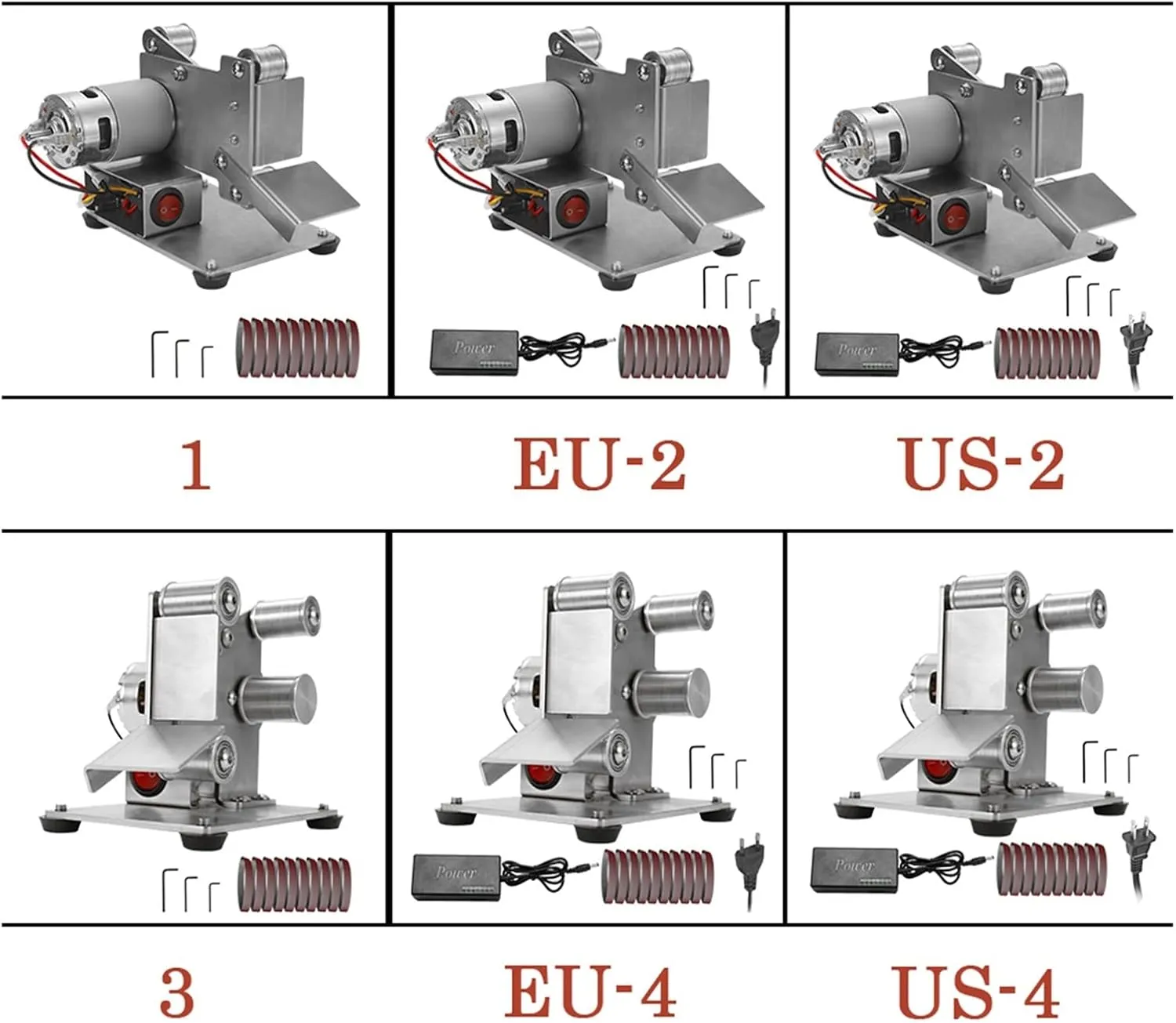 Suitable for KKMOON Multifunctional Mini Electric Belt Sander, Grinder, Professional DIY Polisher, Cutter, Knife Sharpener (Type 1)