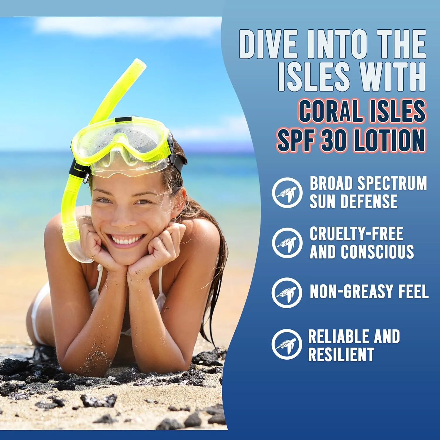 Sunscreen SPF 30 | Hawaii Compliant as Reef Safe | Octinoxate & Oxybenzone Free | Broad Spectrum UVA/UVB Protection | Water Resistant 80 Min. | Fragrance Free | 2 Fl Oz (Pack of 2))