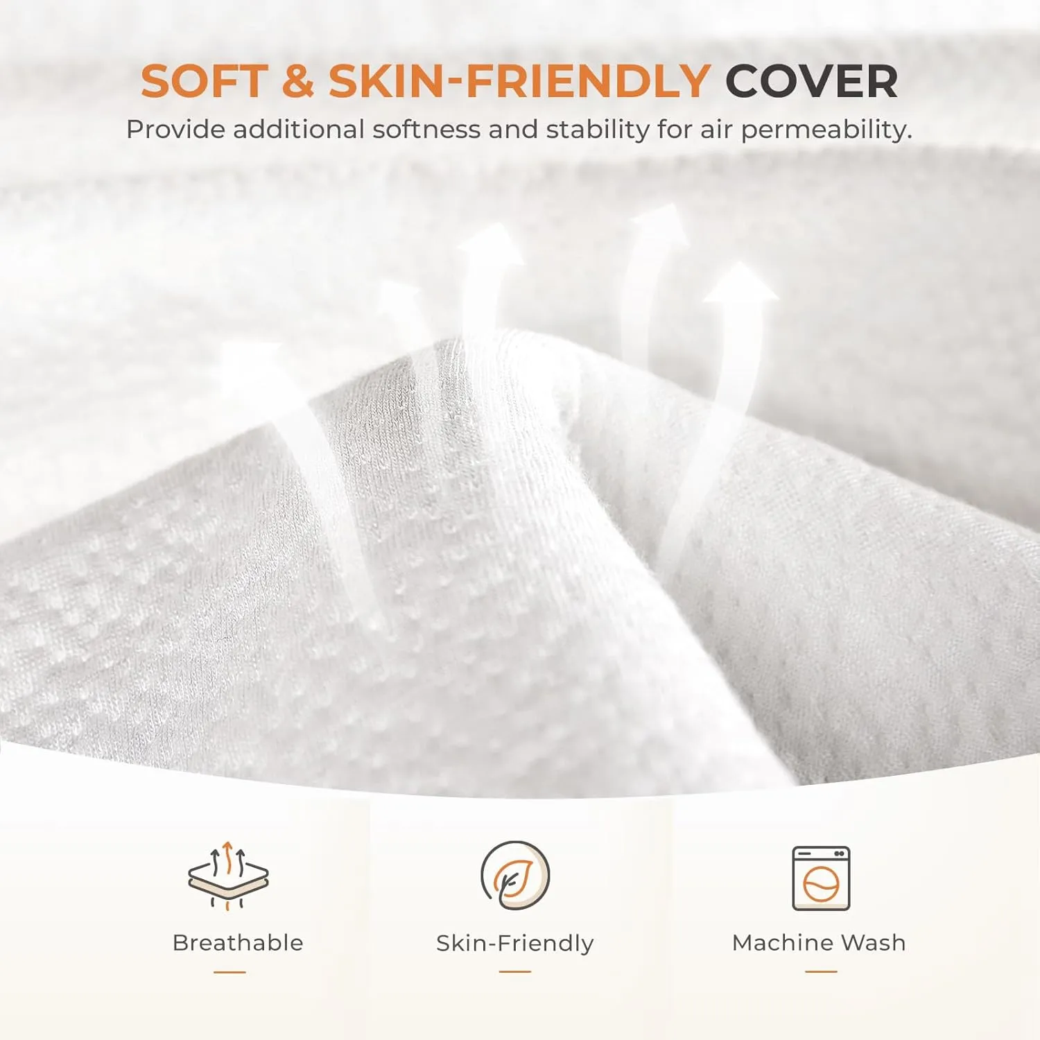 Sweetnight Tri Folding Mattress - 4-inch Foldable Mattress with a Collapsible and Washable Cover | Medium-Firm with Non-Slip Design | Suitable for RV Travel, Camping, Guest