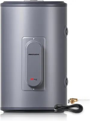 Tank Water Heater Electric, 10 Gallon Point of Use Hot Water Heater, 120V 1500W, Compact Residential Water Heater with T&P Valve, Adjustable Thermostat, UL Listed