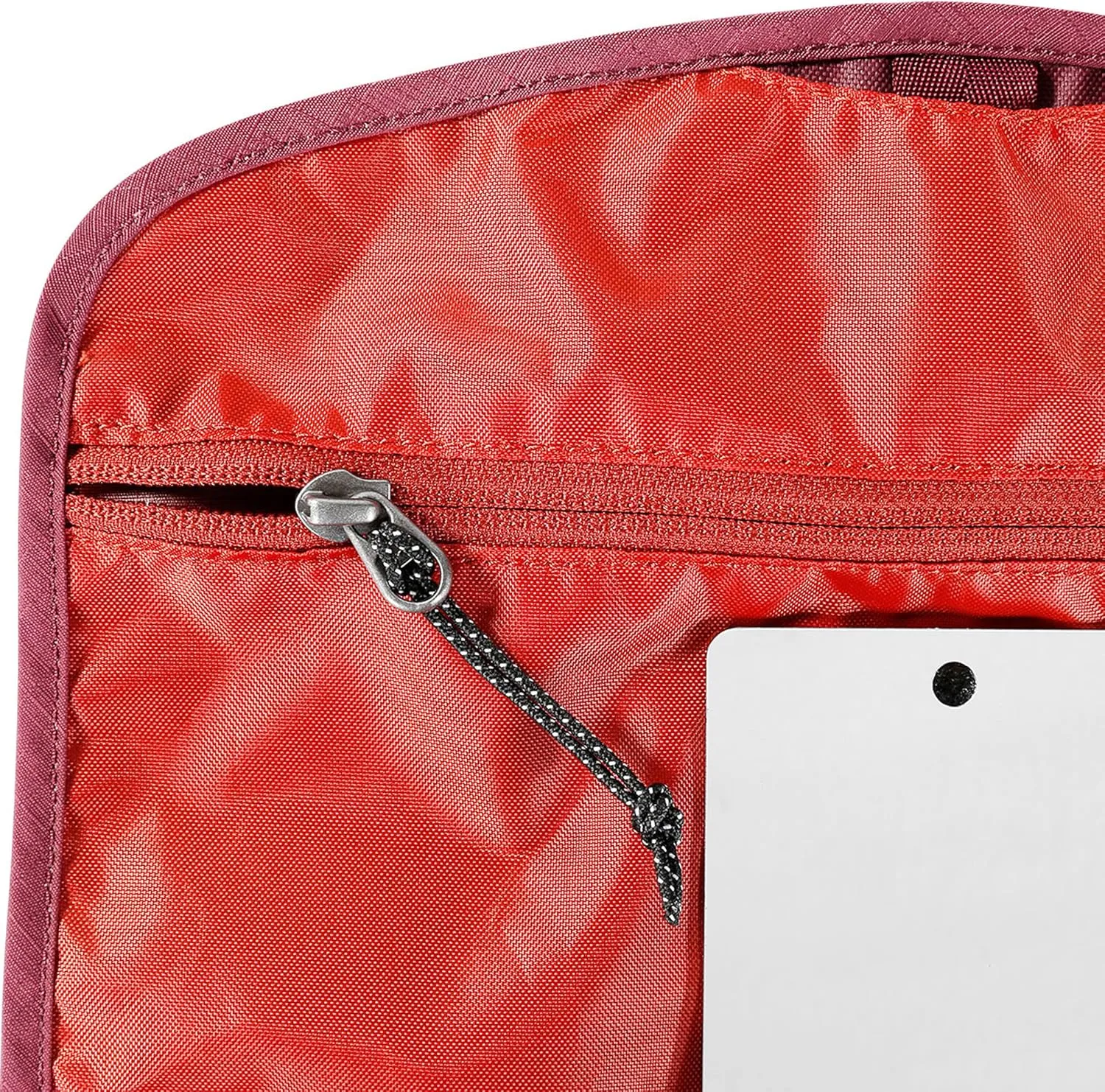 Tatonka Flat Cosmetic Bag with Hanging Hook and Multiple Compartments