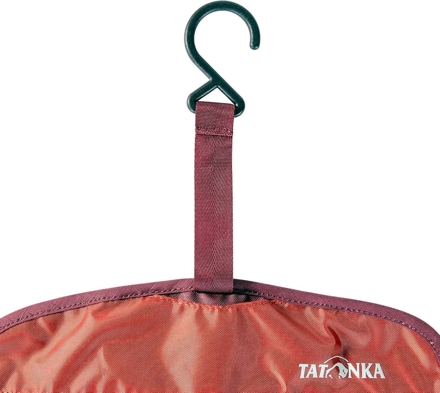 Tatonka Flat Cosmetic Bag with Hanging Hook and Multiple Compartments