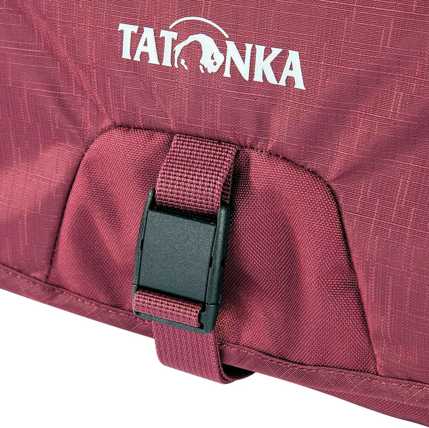 Tatonka Flat Cosmetic Bag with Hanging Hook and Multiple Compartments