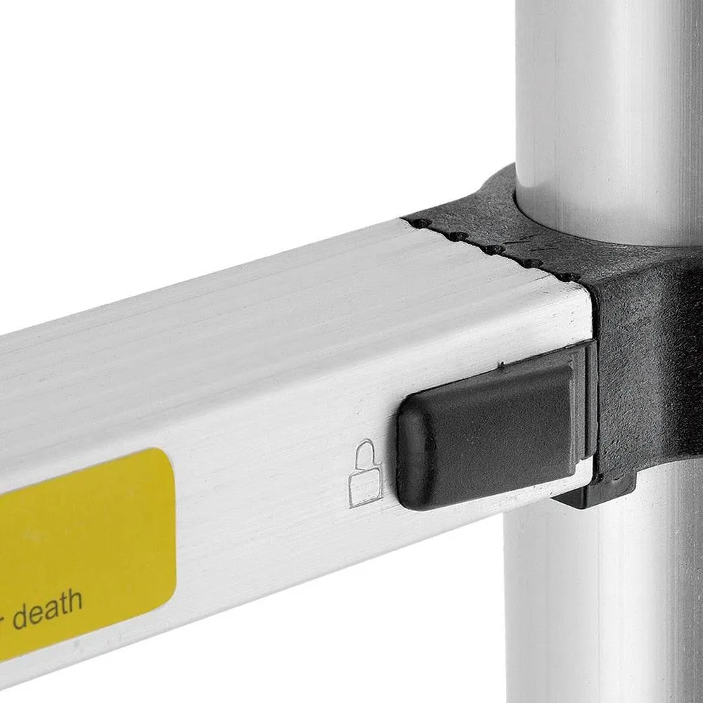Telescopic Folding Ladder - Adjustable Non-Slip Design