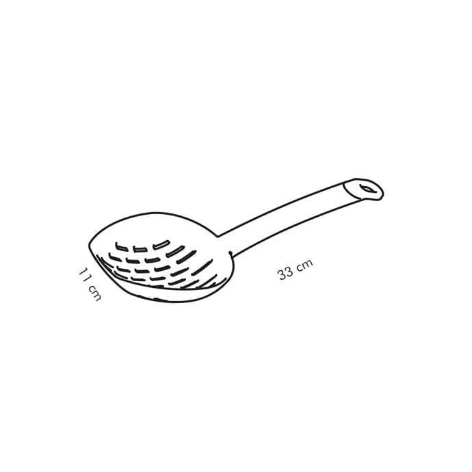 Tescoma Space Line Sieve With Scoop Black 638001