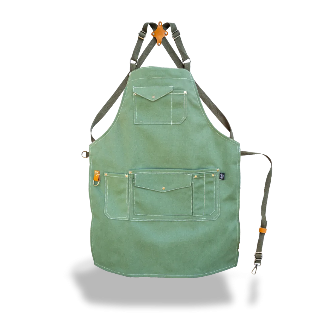 The Canvas Workhorse Apron - Jade