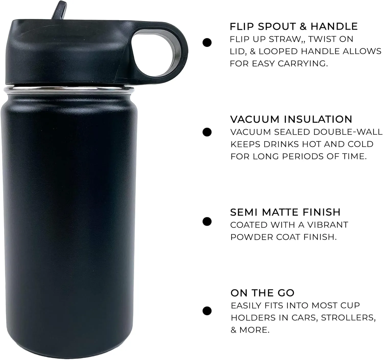 The Crafty Engineer Flower Girl or Ring Bearer Water Bottle - 12 oz Insulated Water Bottle for Kids - The Perfect Ring Bearer or Ring Security Proposal Gift - Hot Pink (Flower Girl)