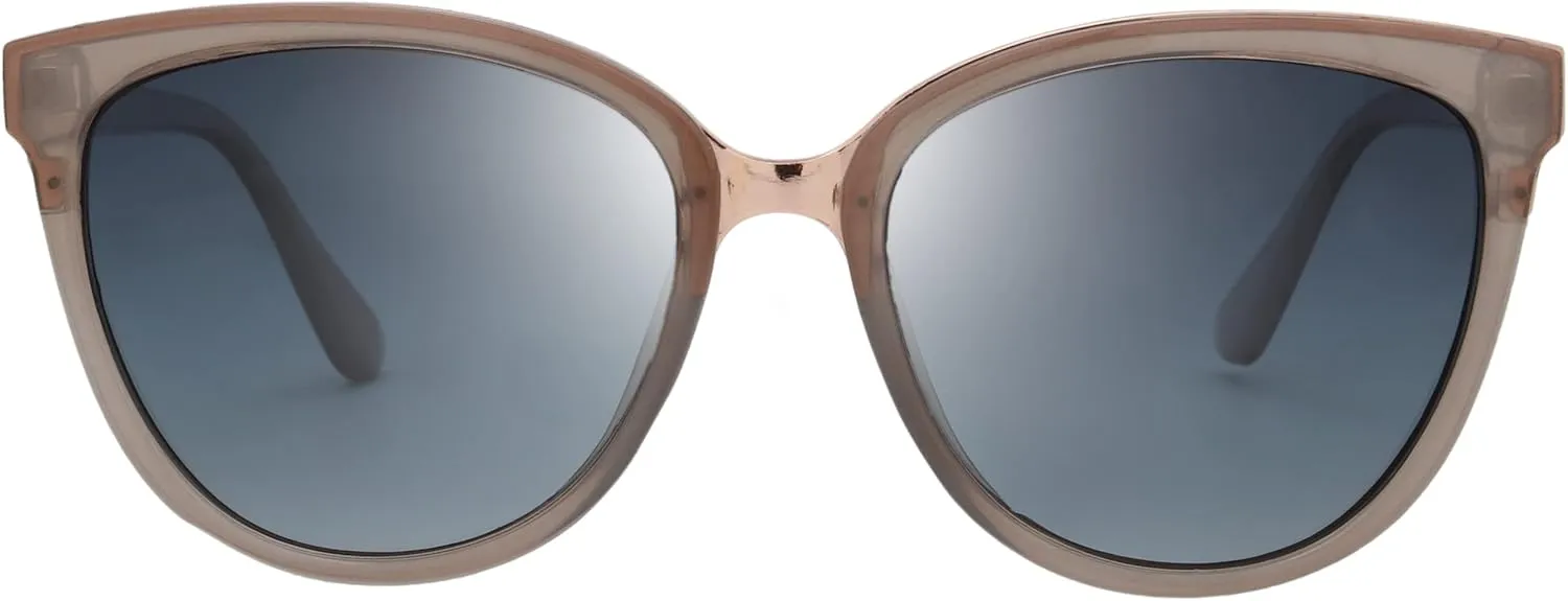 The Fresh Polarized Cat Eye Designer Tip Pointed Sunglasses FR17266P
