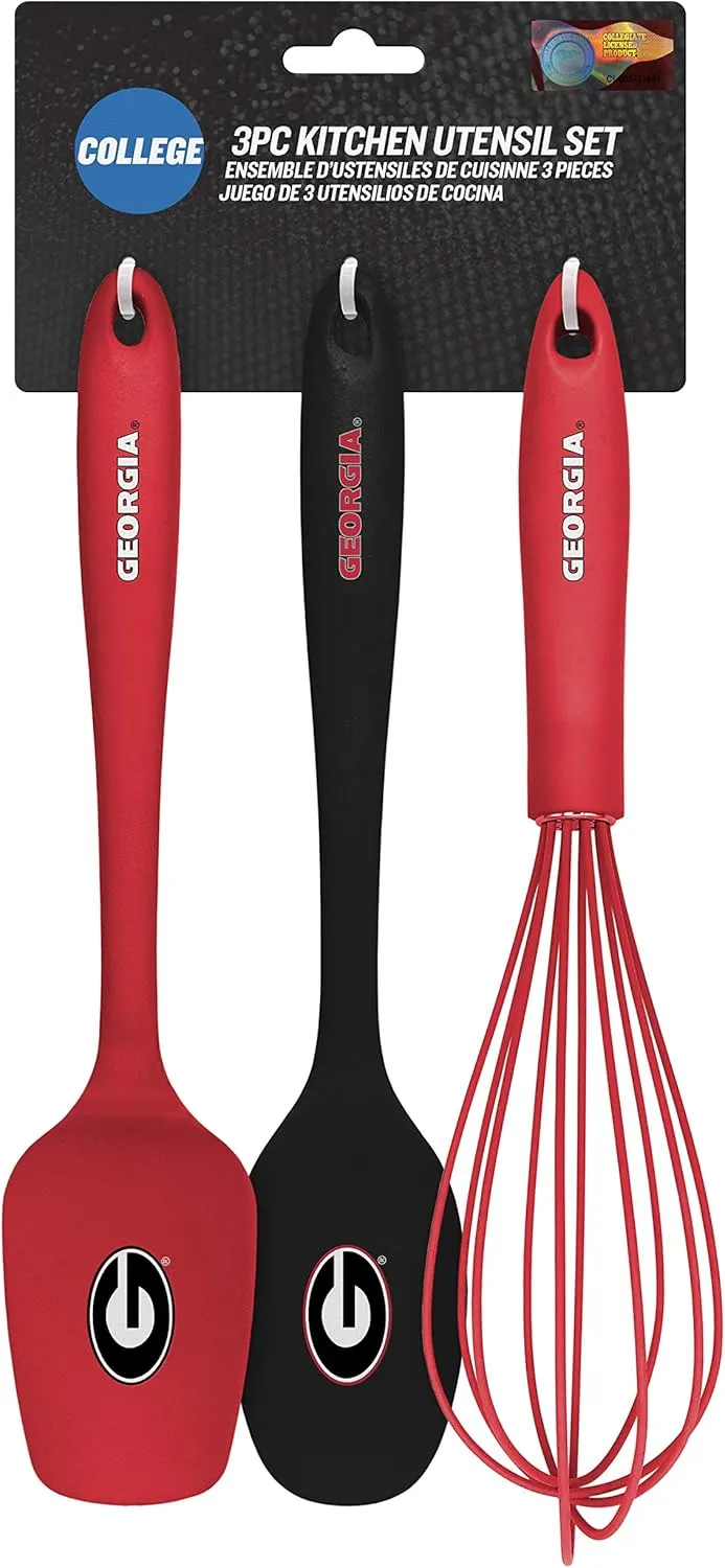 The Sports Vault NCAA Unisex-Adult 3-Piece Kitchen Utensil Set