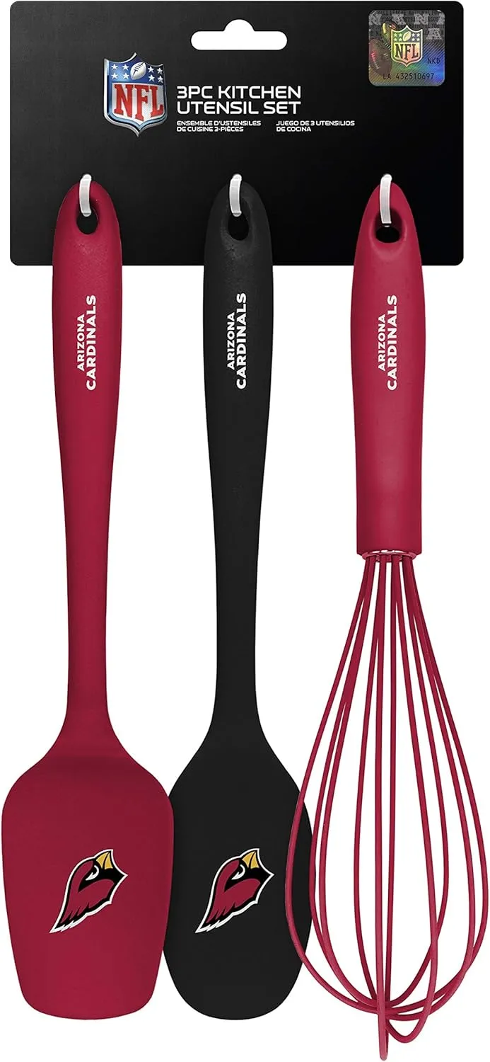 The Sports Vault NFL Unisex-Adult 3-Piece Kitchen Utensil Set