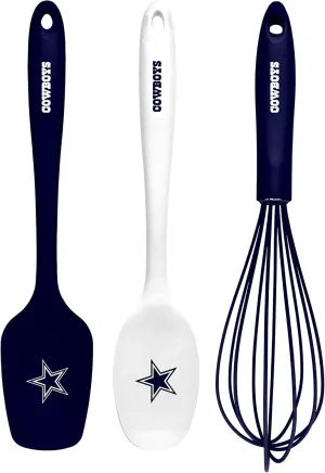 The Sports Vault NFL Unisex-Adult 3-Piece Kitchen Utensil Set