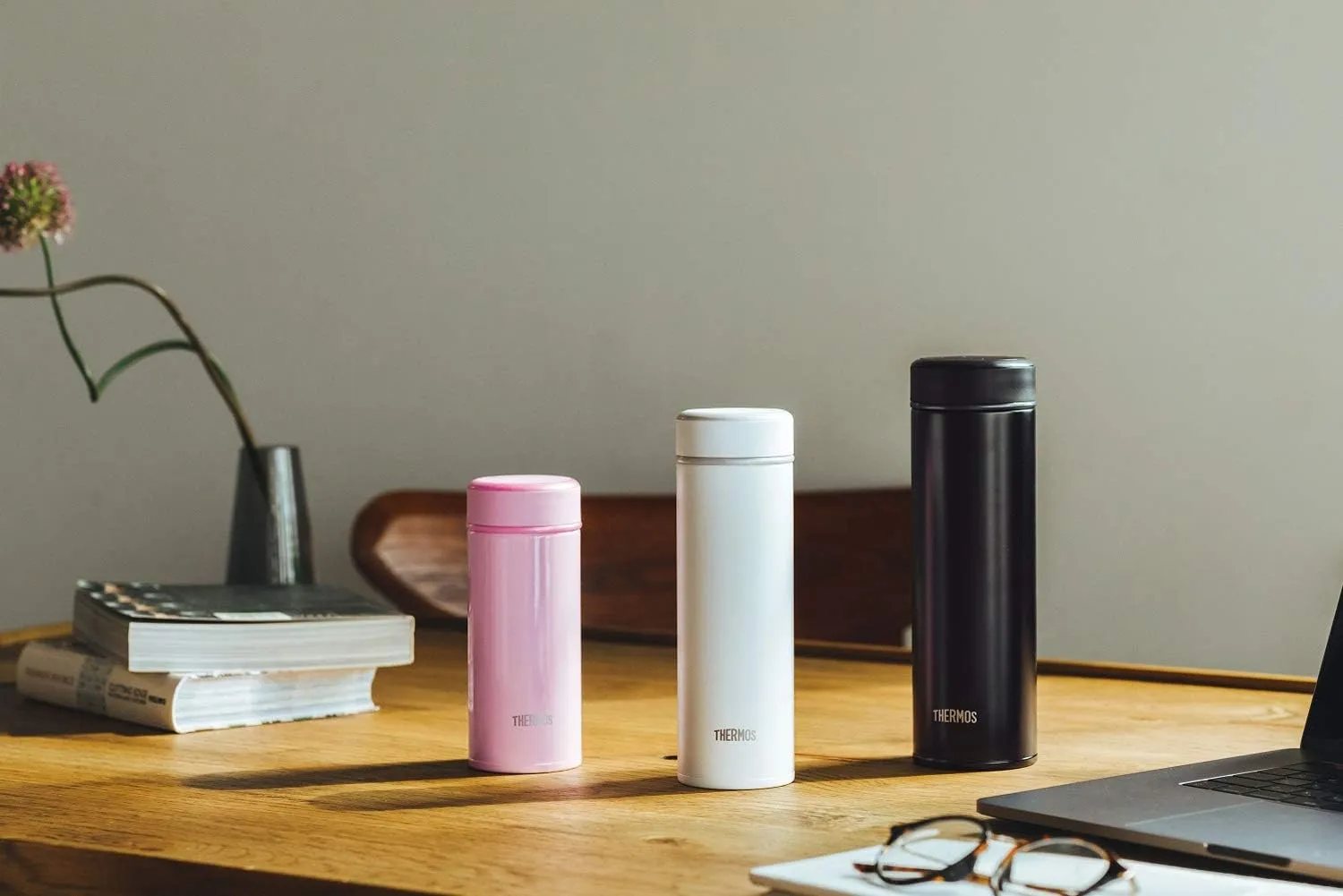 Thermos JOG-250 LP Vacuum Insulated Portable Mug, 8.5 fl oz (250 ml), Light Pink