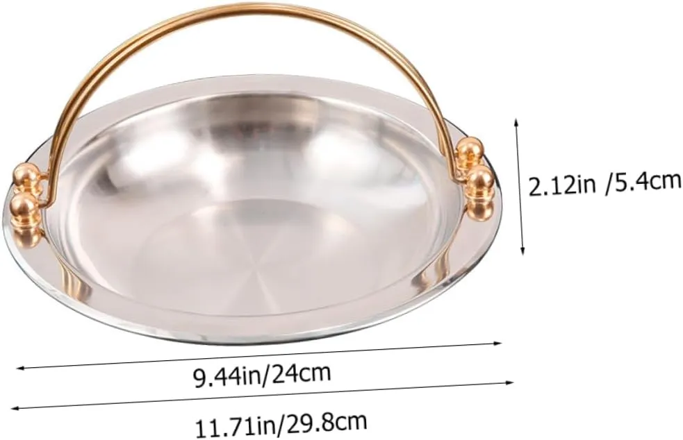 Thick Bottom Cooking Pot Stainless Steel Hot Pot Japanese Cuisine Outdoor Camping Pot Handle