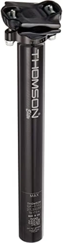 Thomson Elite Bicycle Seatpost (Straight, 30.9X367mm, Black)