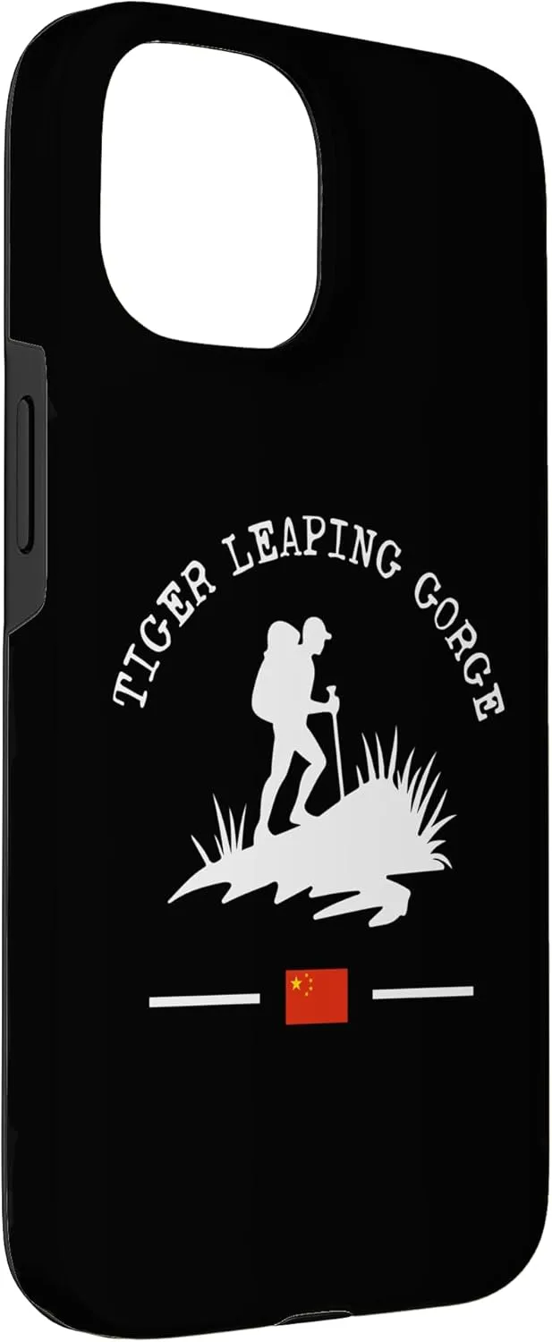 Tiger Leaping Gorge Trail China Hiker Jinsha River Trekking Case for iPhone 15