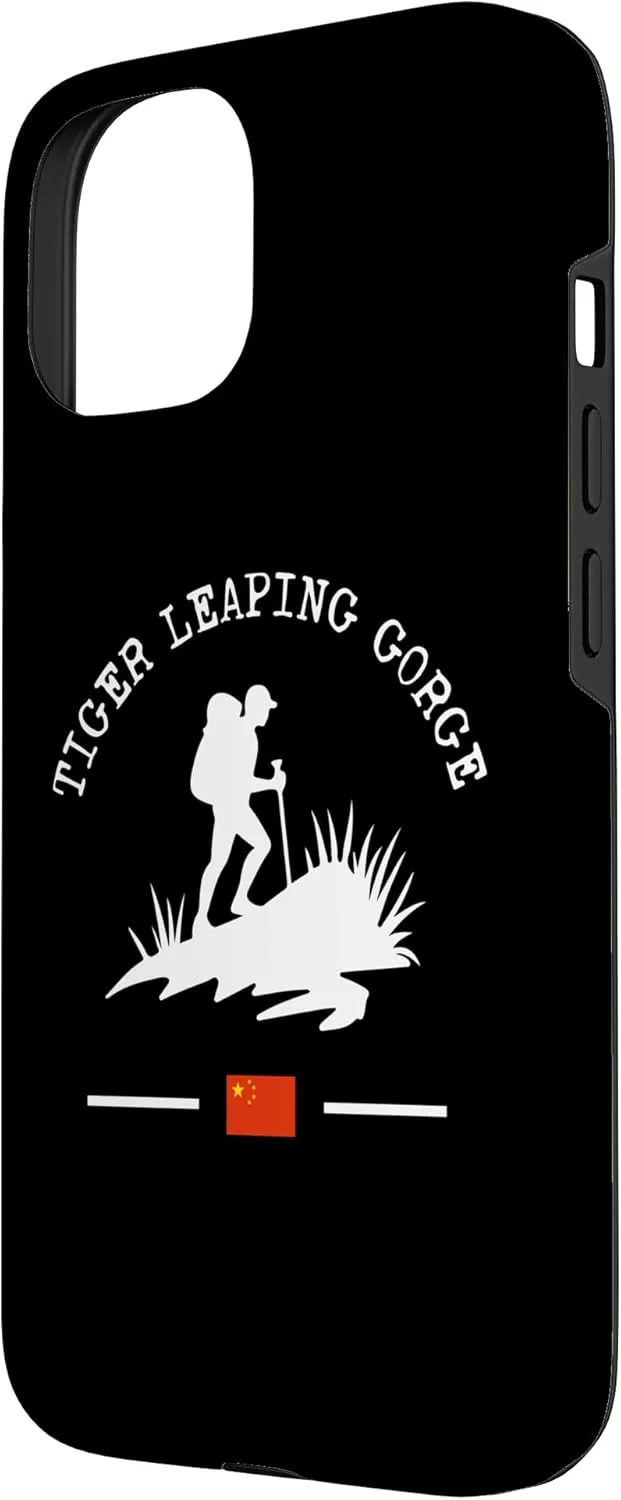 Tiger Leaping Gorge Trail China Hiker Jinsha River Trekking Case for iPhone 15