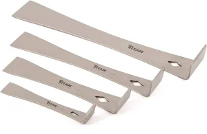 Titan 17009 4-Piece Stainless Steel Pry Bar Scraper Set
