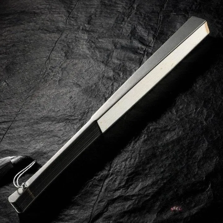 Titanium Alloy Folding Fan - Self-Defense  Tactical Tool