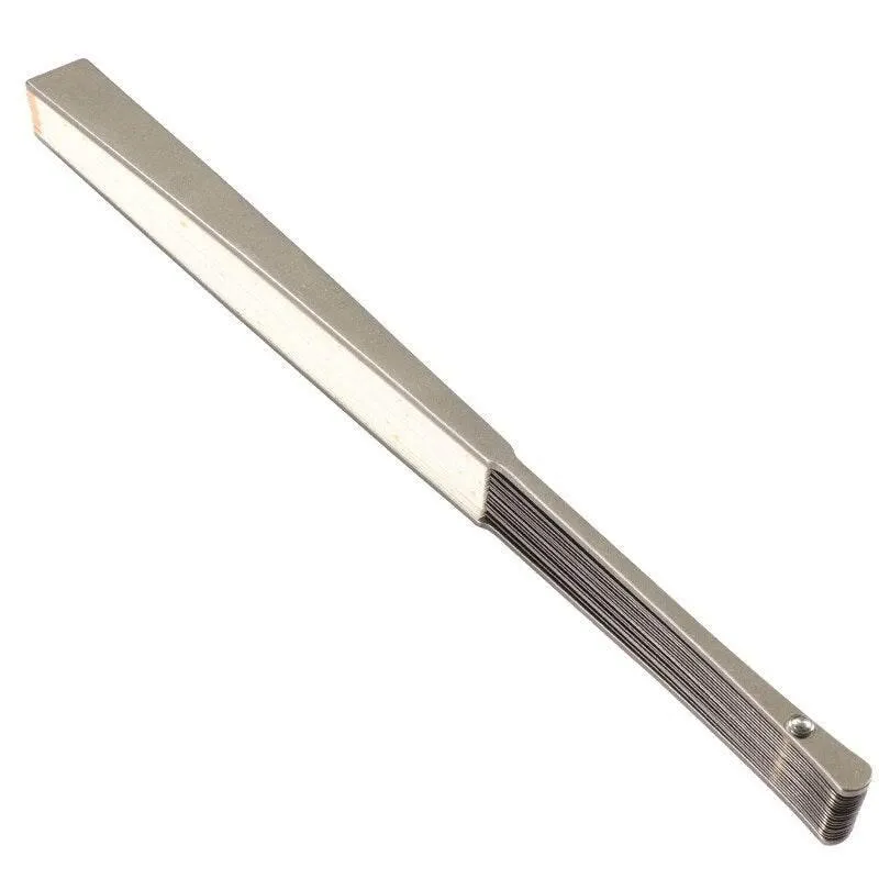 Titanium Alloy Folding Fan - Self-Defense  Tactical Tool