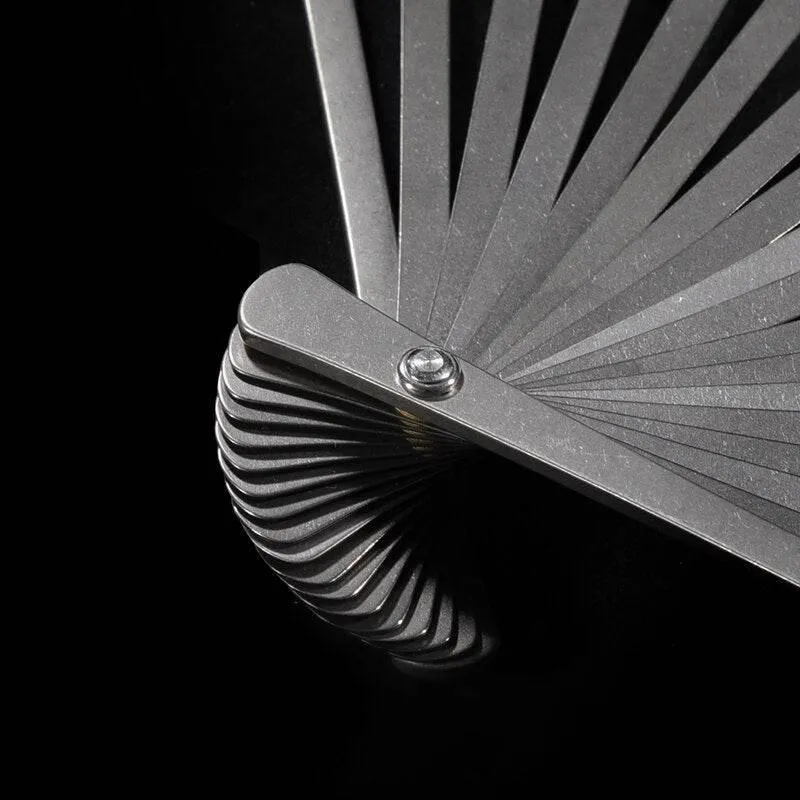 Titanium Alloy Folding Fan - Self-Defense  Tactical Tool