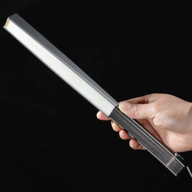 Titanium Alloy Folding Fan - Self-Defense  Tactical Tool