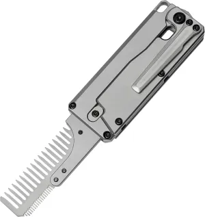 Titanium Handle Folding Comb Replaceable Trainer Tool