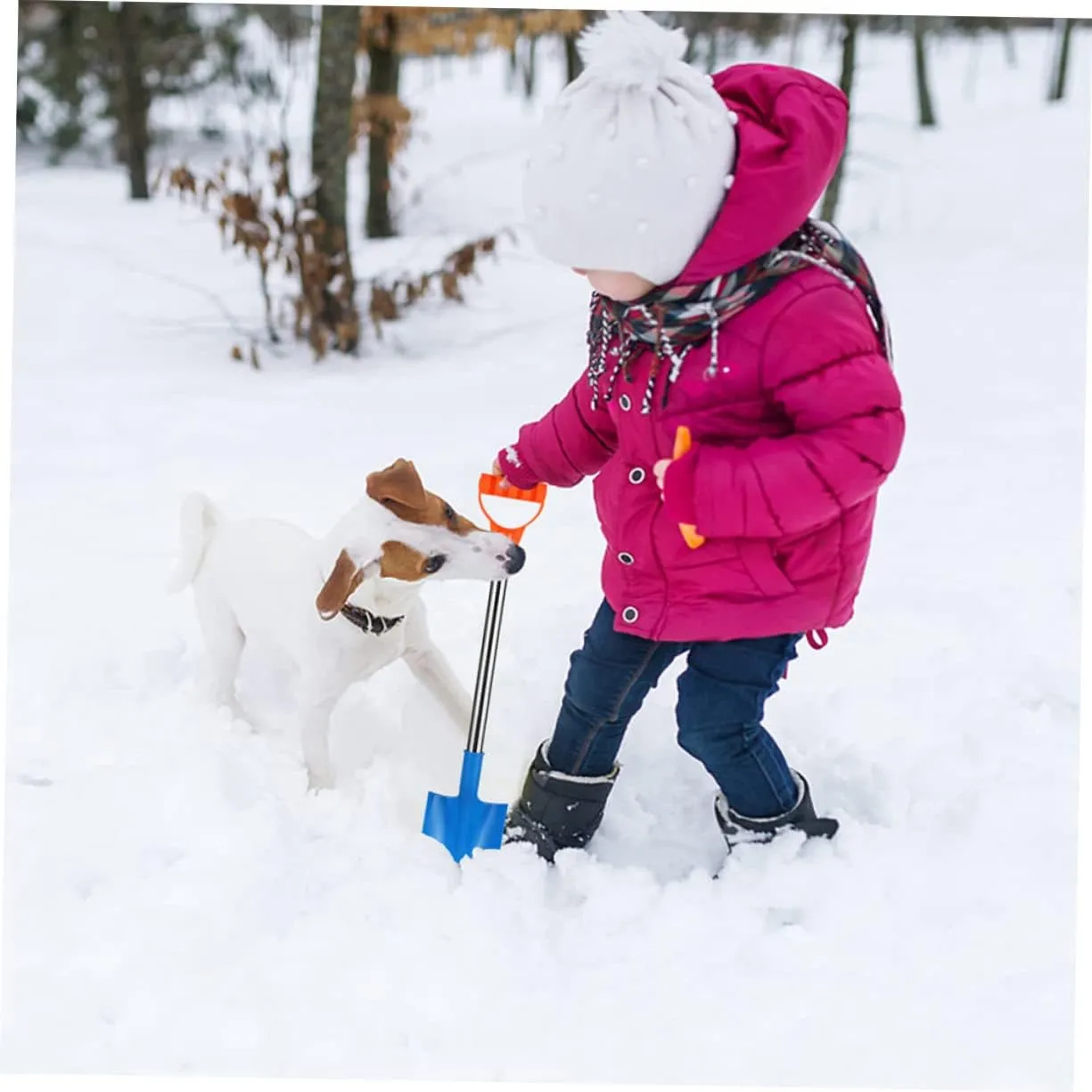 TOYANDONA 2sets 3pcs Snow Shovels Thickened Trowels for Fun Snow Play Durable Handles Random Colors and Outdoor Activities Random Color 3pcs*2