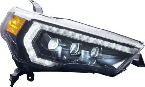 Toyota 4Runner Headlights For 14-20 4Runner White DRL Gen 2 Infinite Series