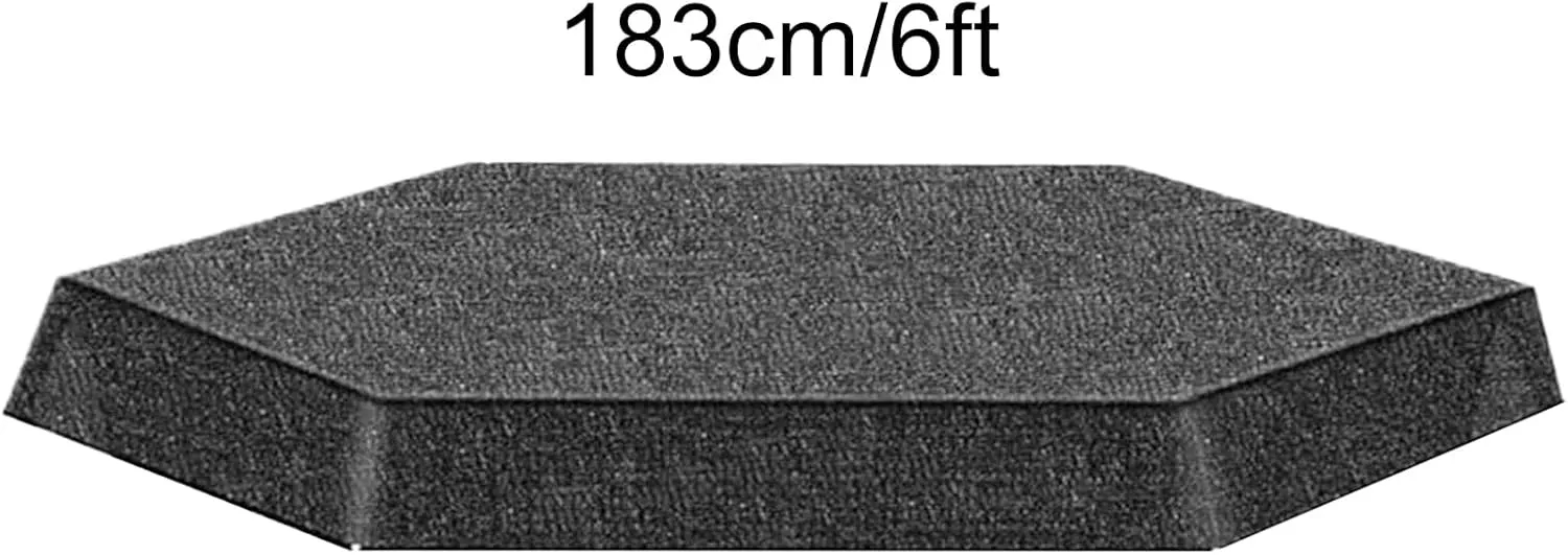 Trampoline Shade Cover, 6ft 8ft 10ft 12ft 14ft Trampoline Top Shade Cover, Sun Shades Covers for Trampolines, UV & Leaves Resistant Trampolines Canopy, for Backyard Playground