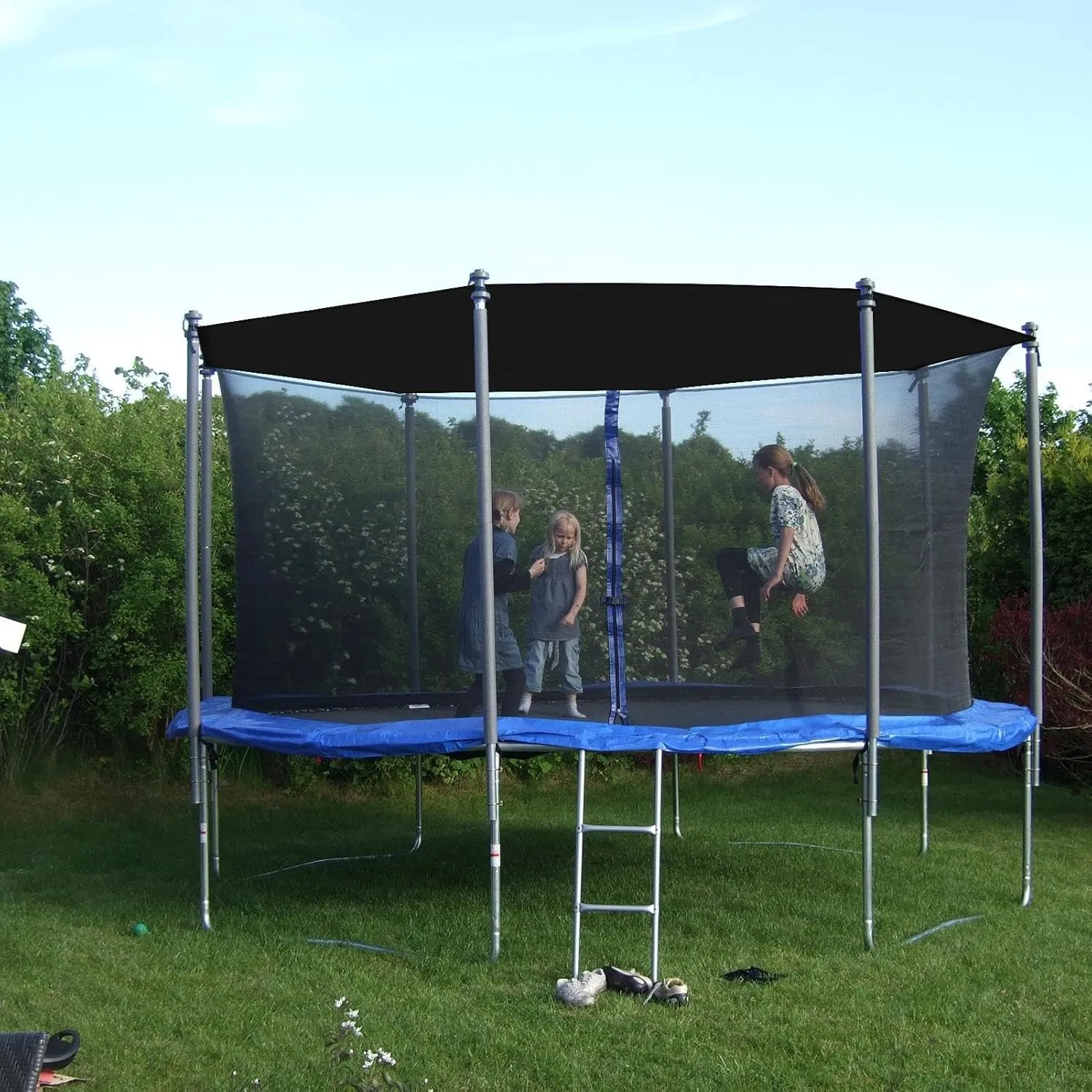 Trampoline Shade Cover, Recreational Trampoline Tent Cover, Sunproof Trampoline Top Cover, Outdoor Sports Accessories, for 8ft 10ft 12ft 14ft 16ft