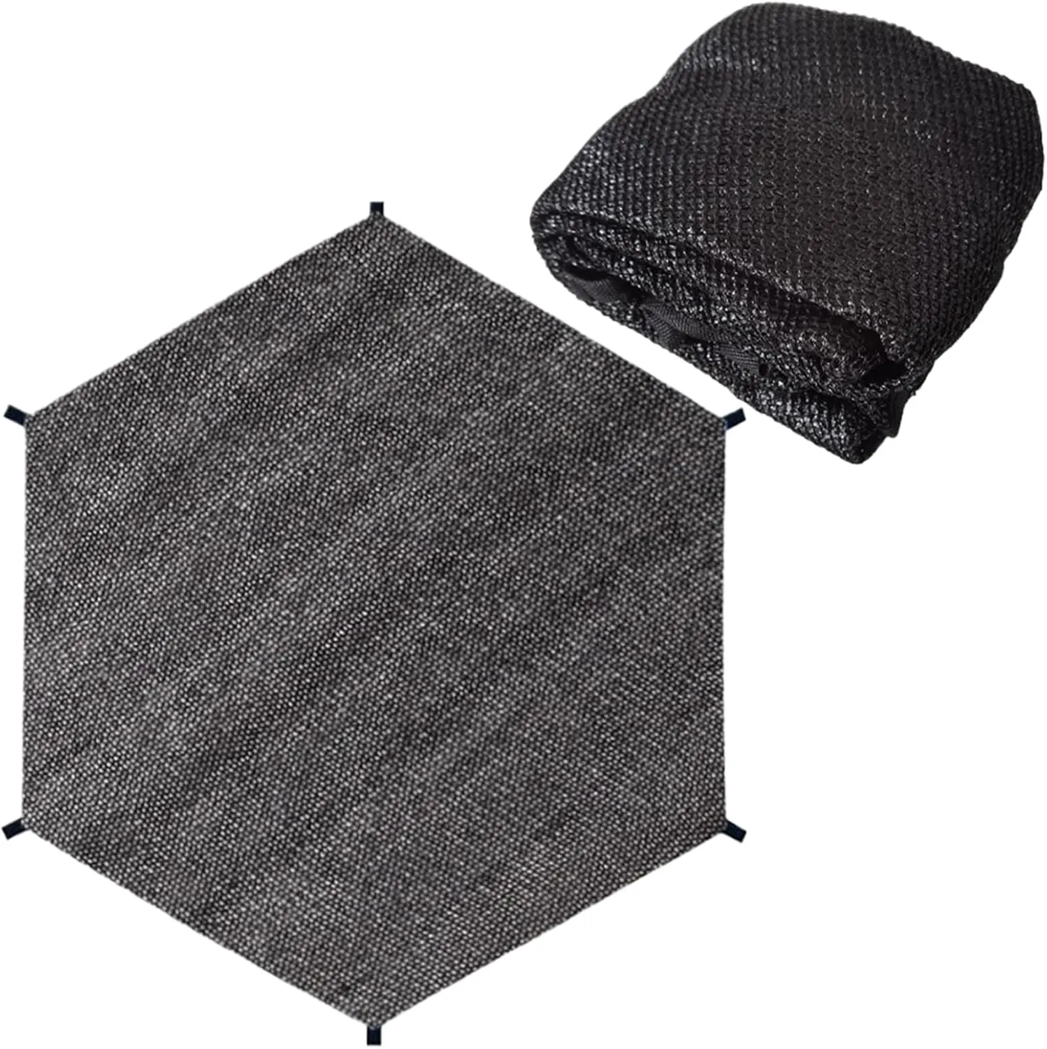 Trampoline Shade Cover - Sunshade Trampoline Canopy Cover | Cool and Breathable Protective Tool | Mesh Material Protective Tool for Picnics, Backyards, Community Events