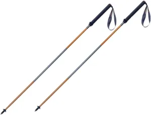 Trekking Poles Collapsible Hiking Pole Pair - EVA Handle 2pc Ultralight Folding Walking Sticks, Lightweight Aluminum 7075 Carbon Fiber Foldable Trekking Stick for Trail Seniors Men