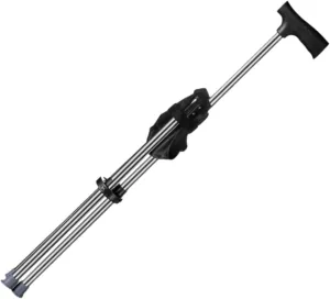Trekking Stick with Seat Travel Cane Tripod Stool, Freestanding Portable Stool Folding Cane Chair for Camping Women Seniors