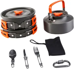 UPKOCH 1 Set Foldable Pot Camping Cookware Cookware Cooking Supplies