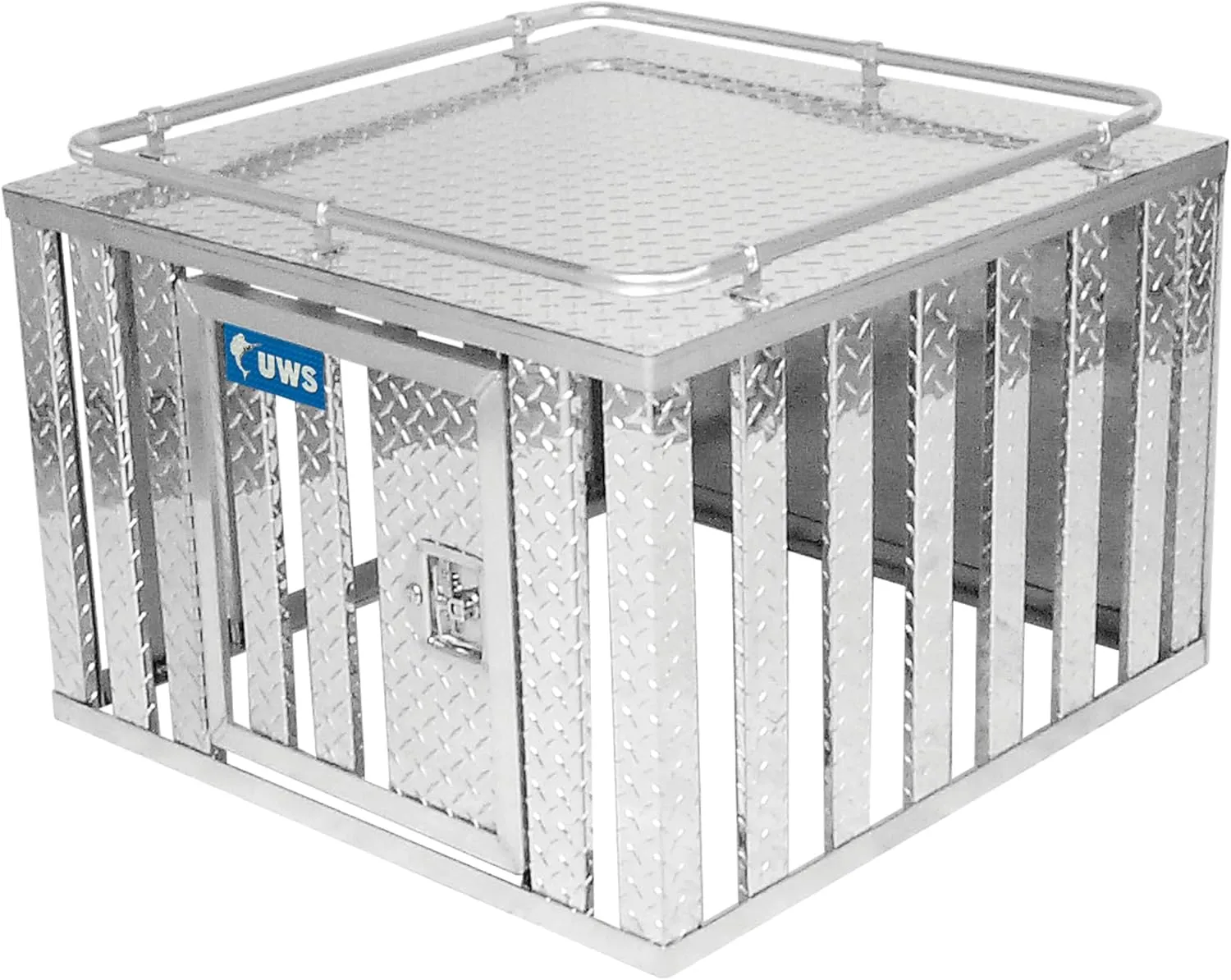 UWS DB-3636 Bright Aluminum 36" x 36" Single-Door Dog Box