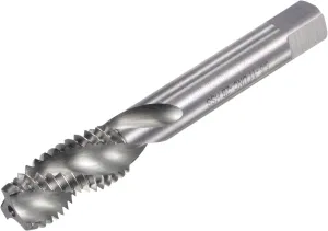 uxcell Spiral Flute Taps, 5/8-11 UNC 2B High Speed Steel (HSS) Uncoated Machine Thread Milling Threading Screw Tap 3 Flutes Tapping Tool
