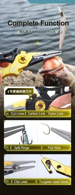 Versatile Fishing Grip and Pliers