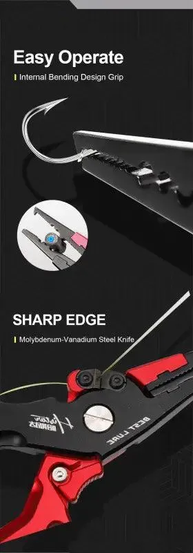Versatile Fishing Grip and Pliers