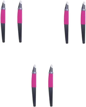VICASKY 3sets 2pcs Eyebrow Shaping Tool Durable Stainless Steel Eyebrow Clips for Precision Grooming Hair Removal for Makeup Enthusiasts 2pcs*3