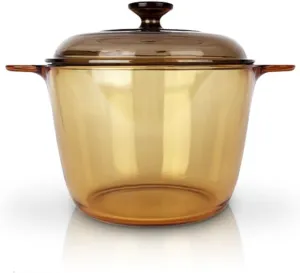 Visions 3.5l Pot Kitchen Cookware Saucepan Heat-resistant Glass Cookpot Cooking Pot Pasta Pots
