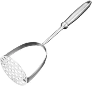 VOSAREA Potato Masher Stainless Steel Manual Potato Crusher Easy Press for Home Kitchen Supplies
