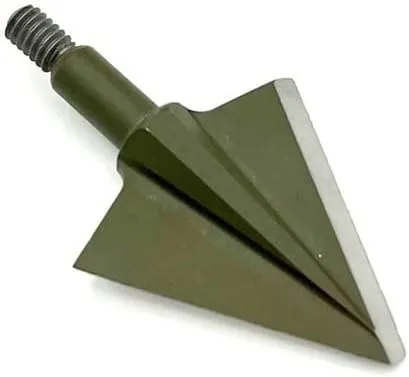VPA 1 1/8" 2 Blade 150 Grain Left Single Bevel Broadhead, Screw-in, S7 Premium Tool Steel 56-58 Rockwell, 3 Pack, Made in The USA
