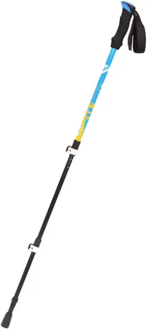 Walking Sticks Ultra-Light Adjustable Camping Hiking Walking Trekking Stick Alpenstock Aluminum Alloy Climbing Skiing Trekking Pole 1pc Trekking Poles (Color : B)