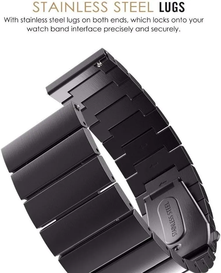 watch strap 18mm 20mm 22mm universal watch band stainless steel replacement link