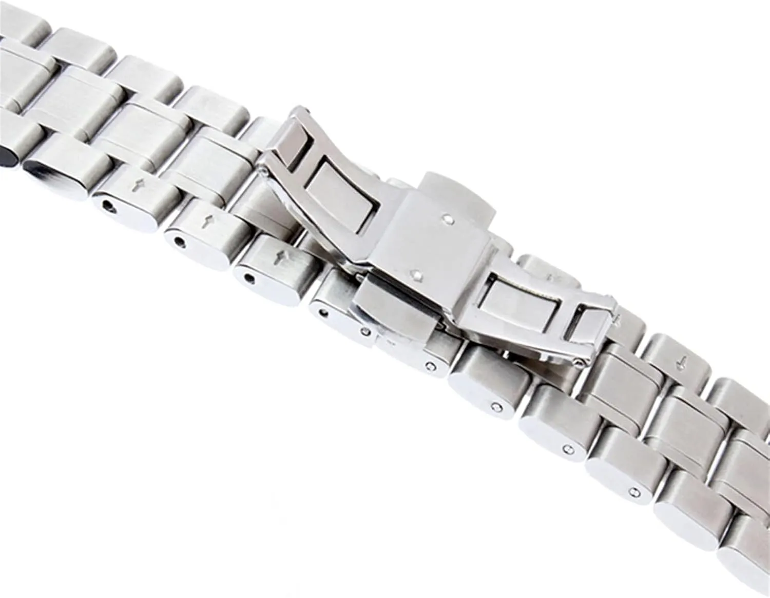 Watch Strap Metal Solid Stainless Steel Strap Compatible with 18MM -28mm Quick Release Men's Replacement Bracelet