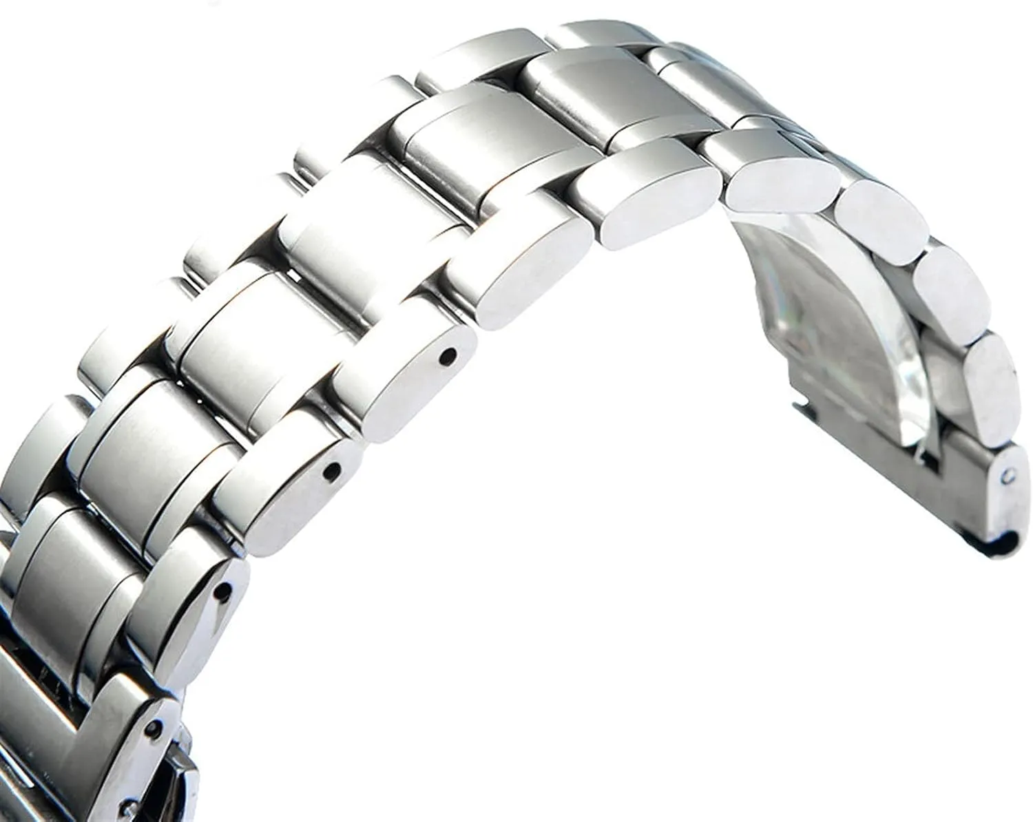 Watch Strap Metal Solid Stainless Steel Strap Compatible with 18MM -28mm Quick Release Men's Replacement Bracelet