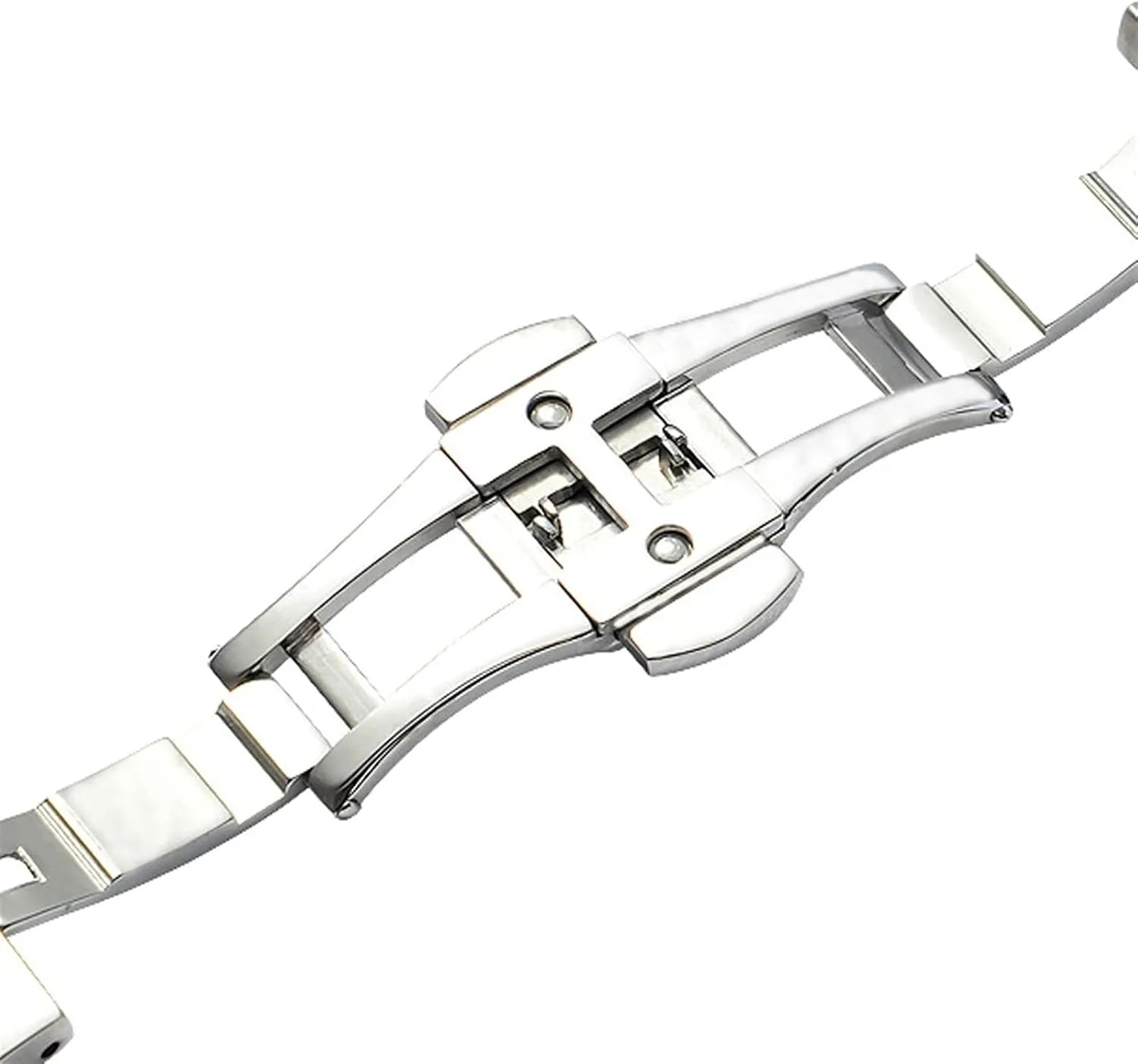 Watch Strap Metal Solid Stainless Steel Strap Compatible with 18MM -28mm Quick Release Men's Replacement Bracelet