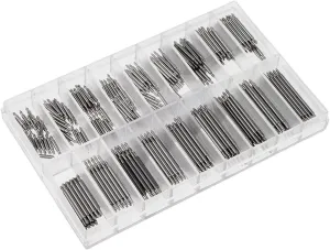 Watchmakers Watch Spring Bars Strap Link Pins Stainless Steel Repair Kit Tool Cotter Bar Tools