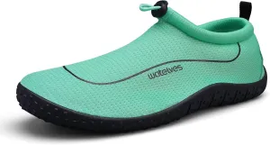 WateLves Water Shoes Womens Mens Multi-Purpose Barefoot Shoes Beach Swim Yoga Aqua Socks with Adjustable Buckle Thick Sole for Indoor Outdoor